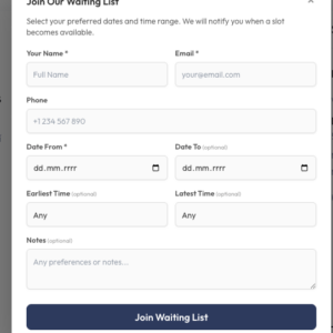 LatePoint Waiting List